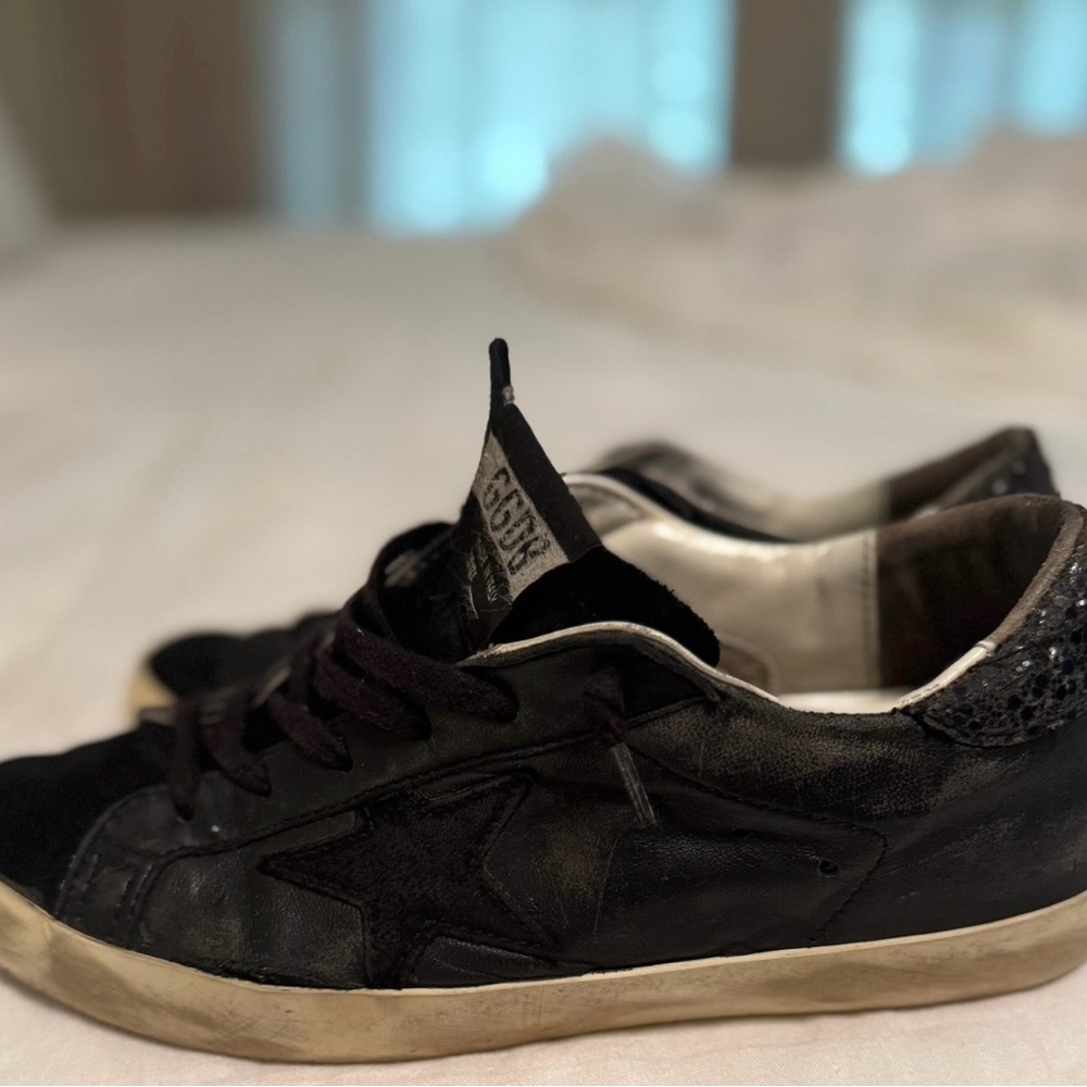 Golden Goose Black Sneakers